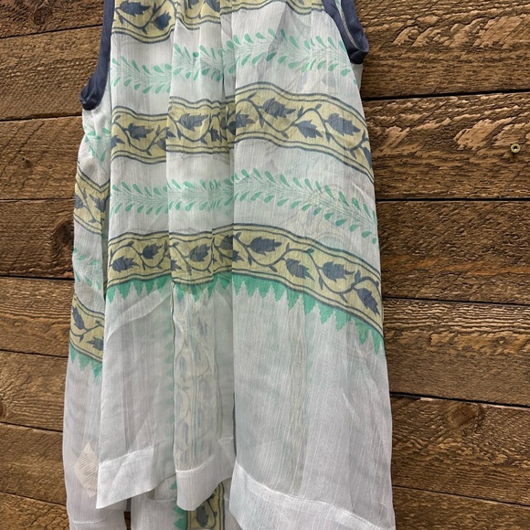 Free People Sheer Printed Strappy Top – Size Small - Picture 4 of 7